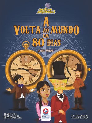cover image of A volta ao mundo em 80 dias